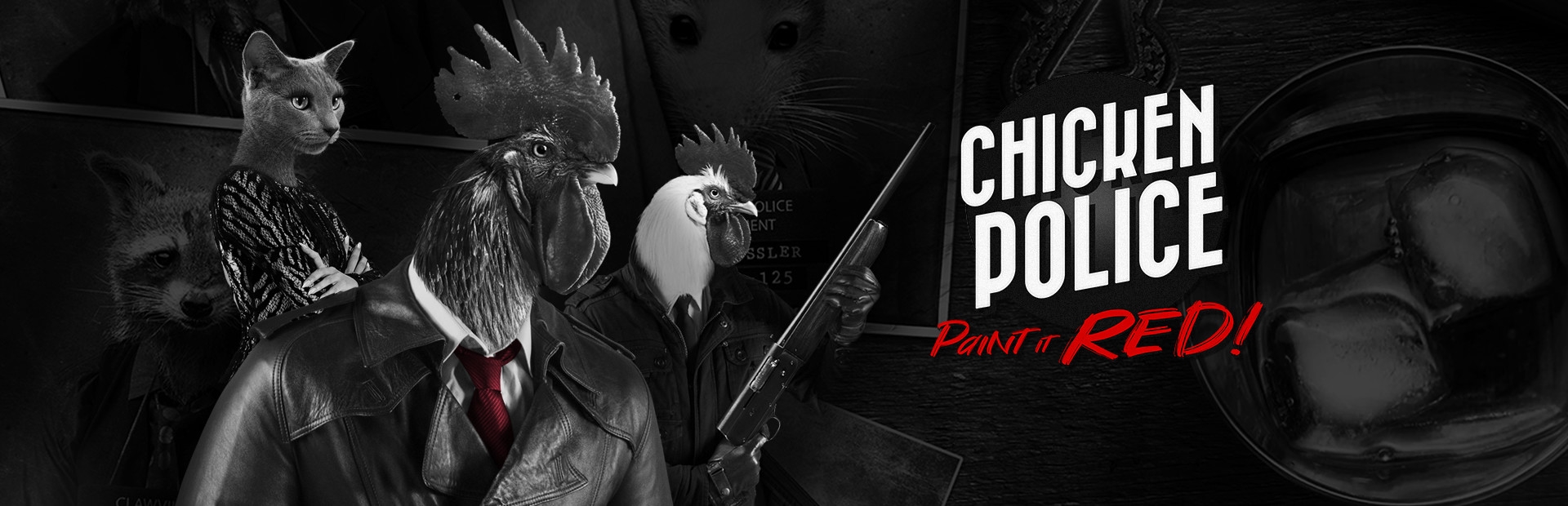 دانلود بازی !Chicken Police - Paint it RED برای پی سی | گیمباتو
