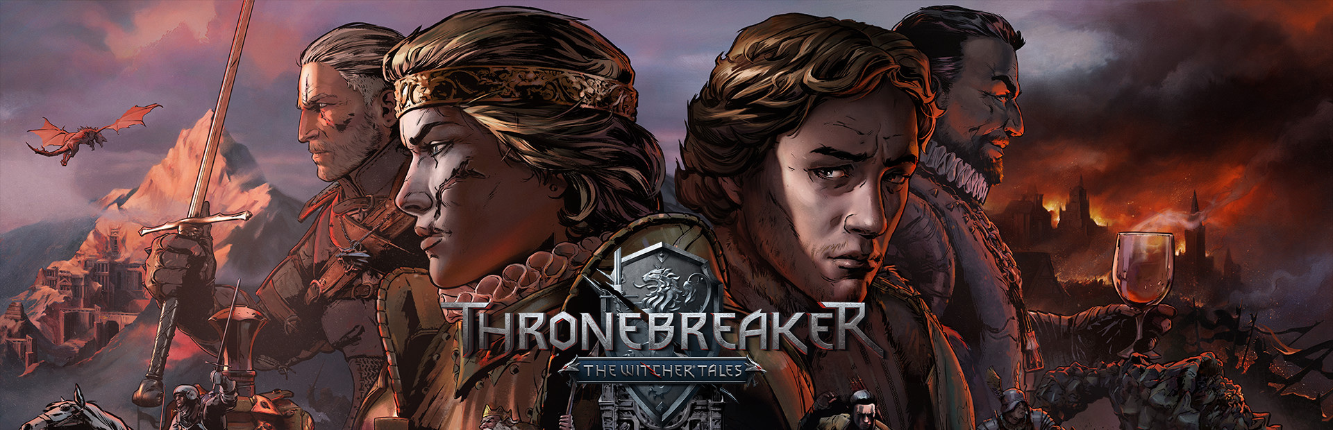 دانلود بازی Thronebreaker: The Witcher Tales برای کامپیوتر | گیمباتو
