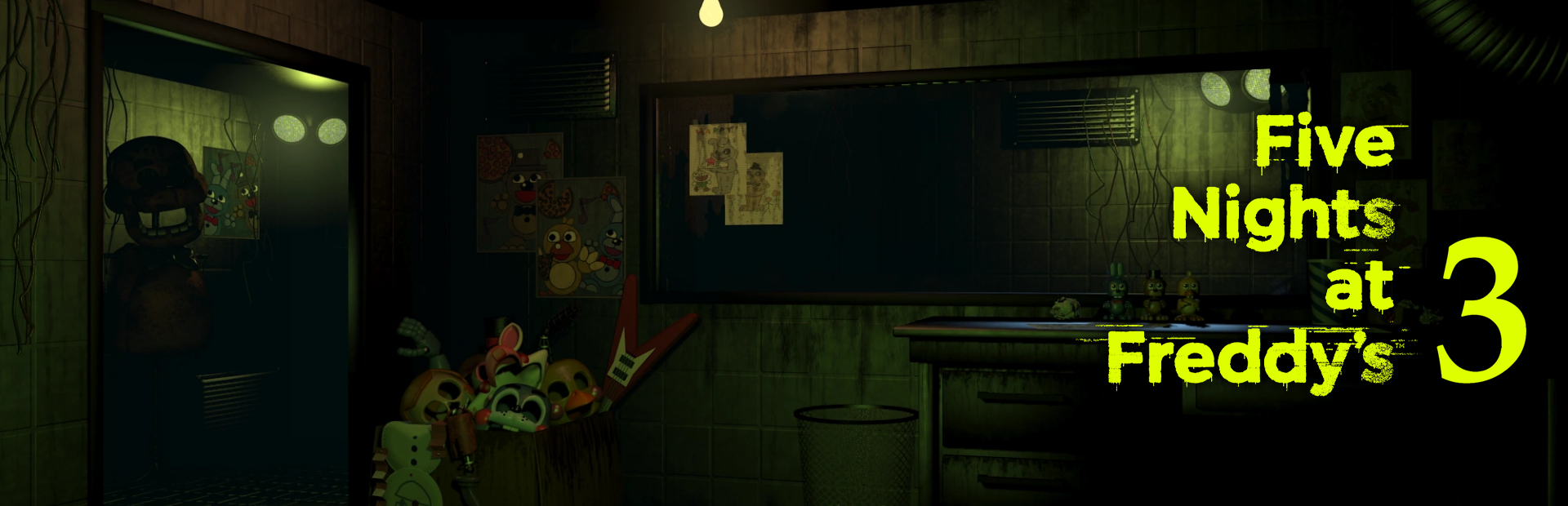 دانلود بازی Five Nights at Freddy's 3 برای PC | گیمباتو