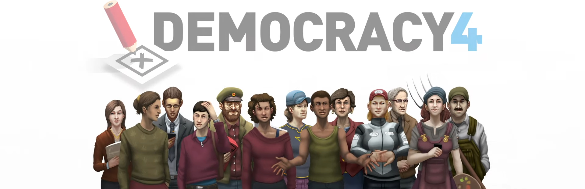 دانلود بازی Democracy 4 برای PC | گیمباتو