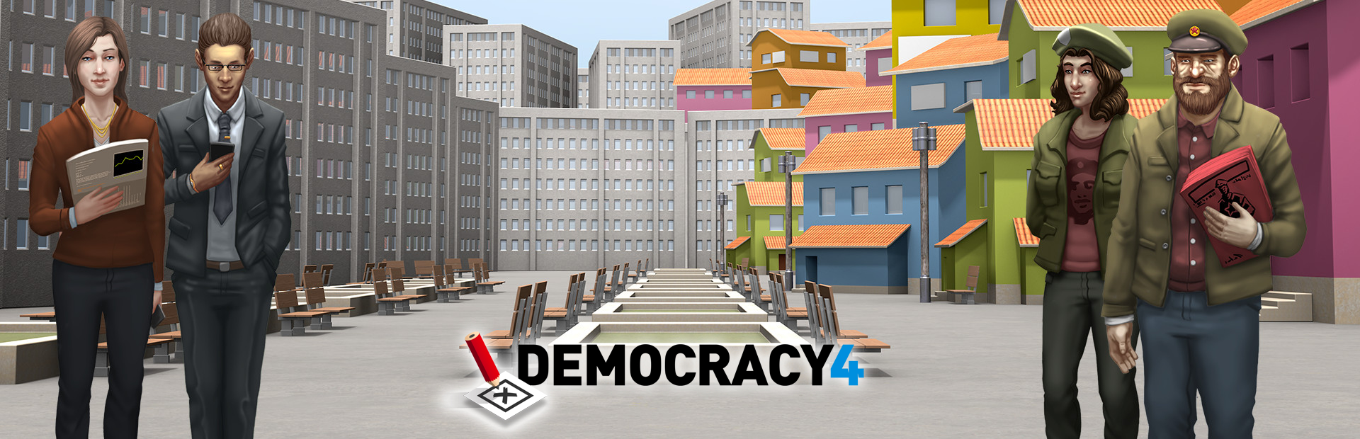 دانلود بازی Democracy 4 برای کامپیوتر | گیمباتو