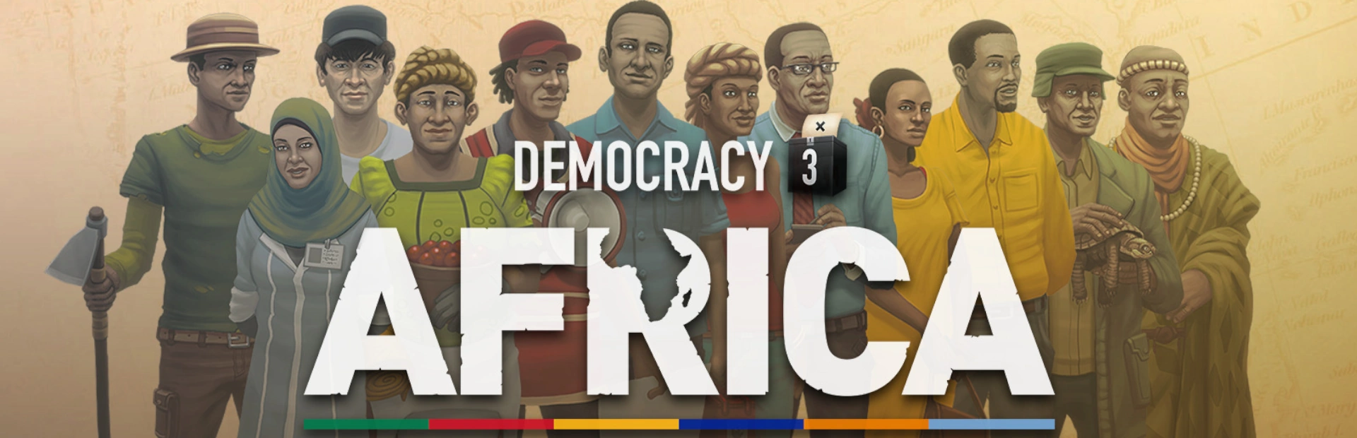 دانلود بازی Democracy 3 Africa برای کامپیوتر | گیمباتو