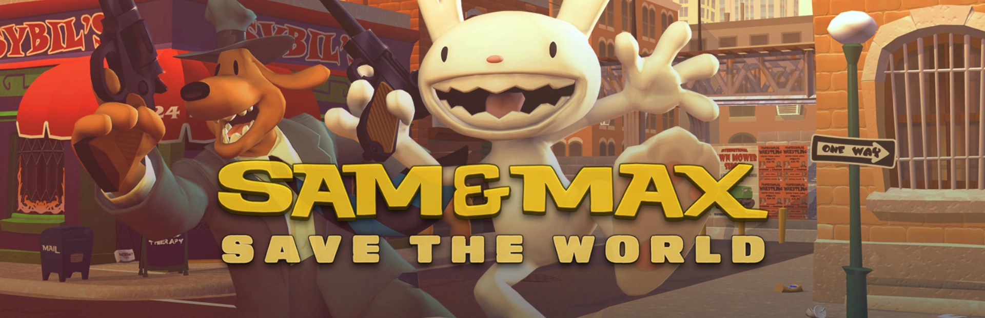دانلود بازی Sam & Max Save the World برای کامپیوتر | گیمباتو