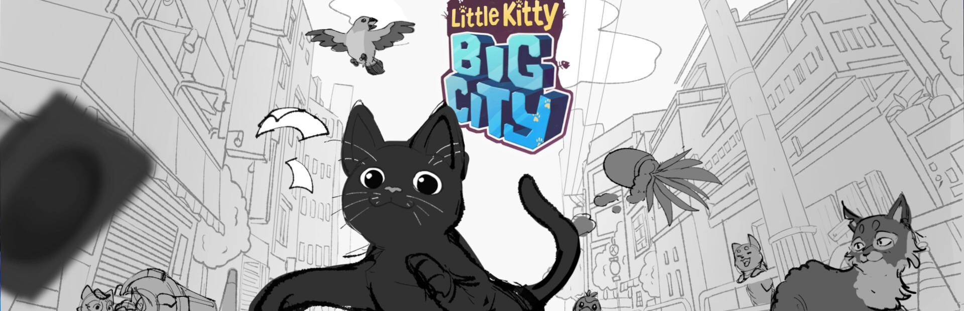 دانلود بازی Little Kitty, Big City برای کامپیوتر | گیمباتو