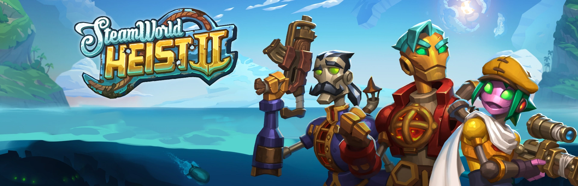 دانلود بازی SteamWorld Heist II برای کامپیوتر | گیمباتو