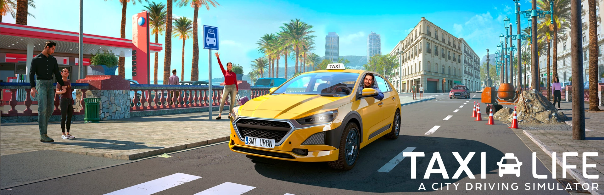 دانلود بازی Taxi Life A City Driving Simulator برای کامپیوتر | گیمباتو