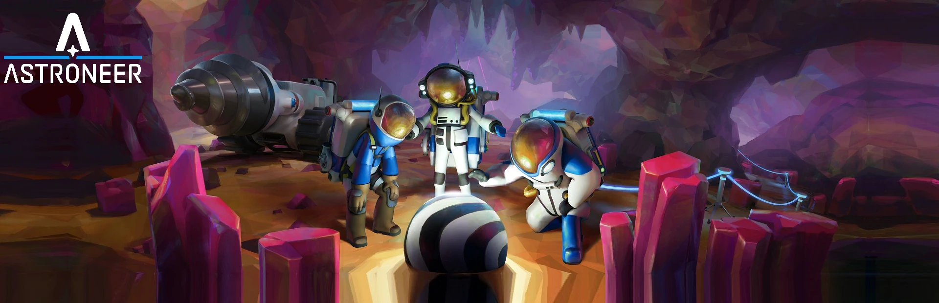 دانلود بازی ASTRONEER: Glitchwalkers برای کامپیوتر | گیمباتو