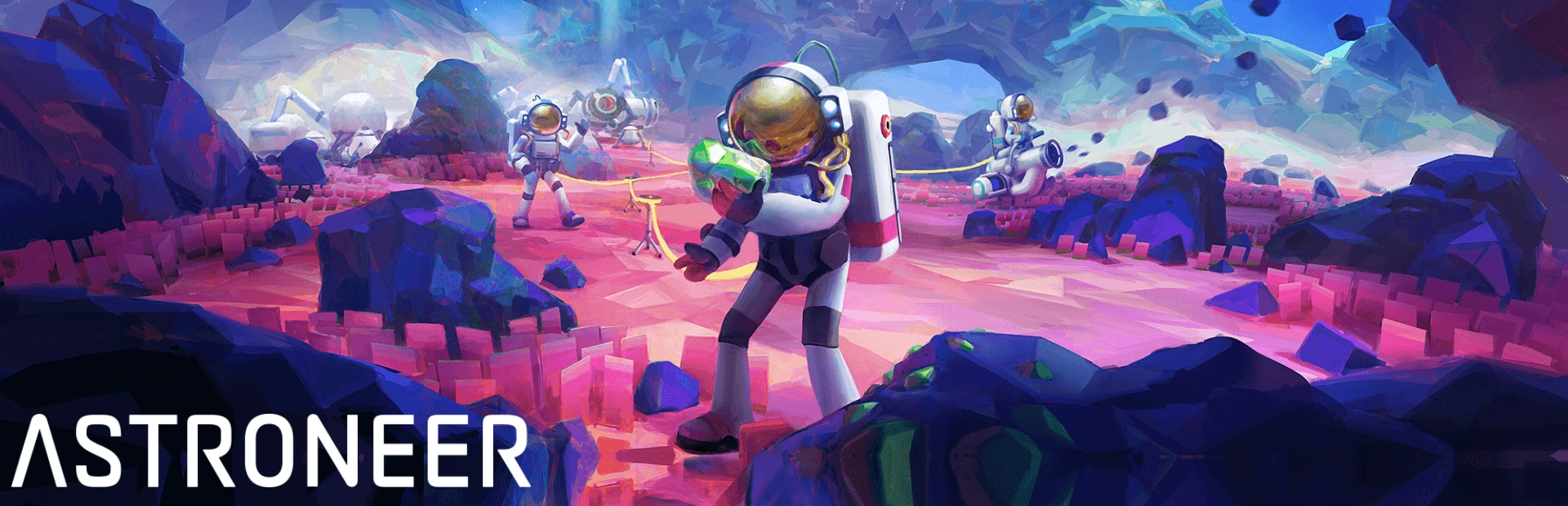 دانلود بازی ASTRONEER: Glitchwalkers برای کامپیوتر | گیمباتو