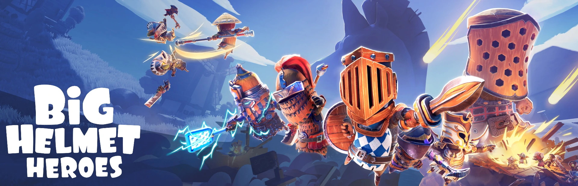 دانلود بازی Big Helmet Heroes برای کامپیوتر | گیمباتو