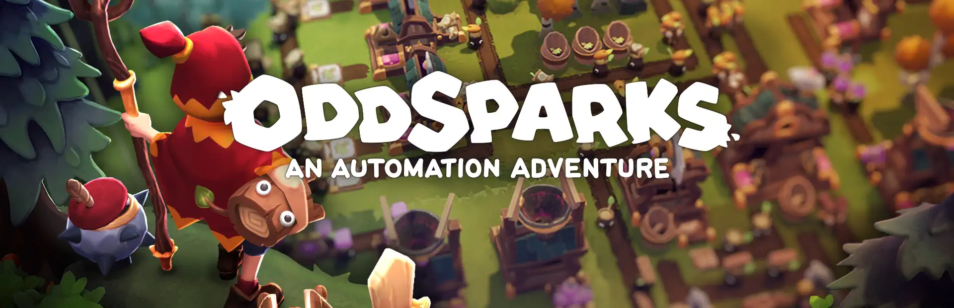 دانلود Oddsparks: An Automation Adventure برای PC | گیمباتو