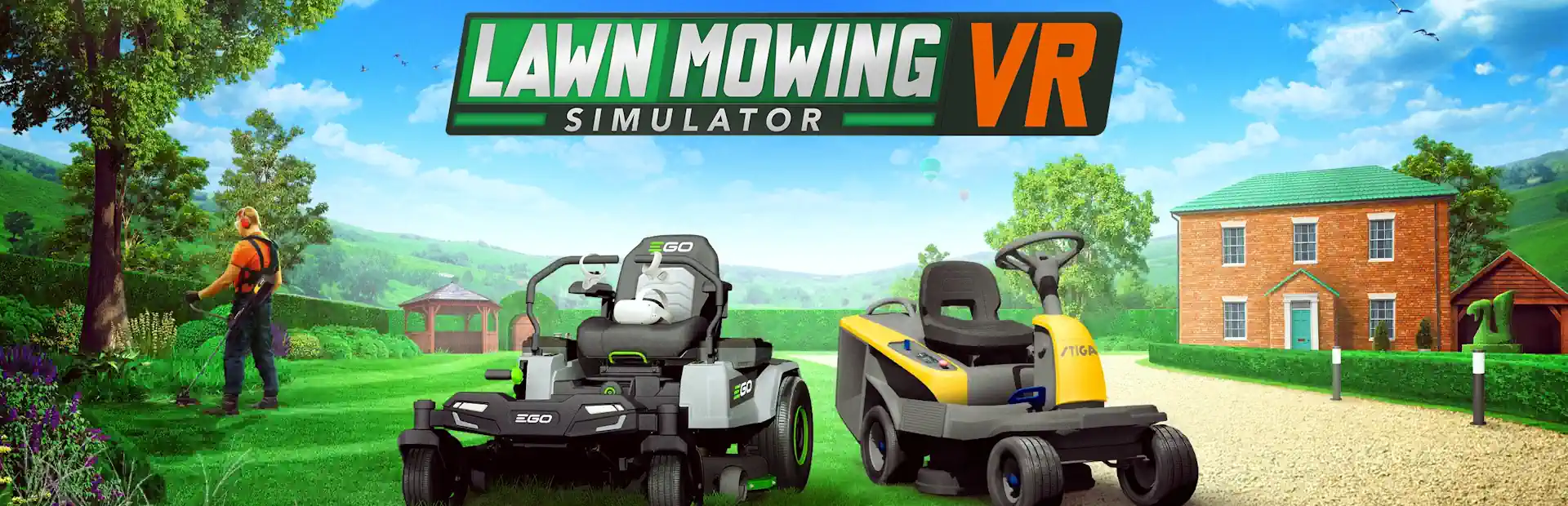 دانلود بازی Lawn Mowing Simulator برای کامپیوتر | گیمباتو