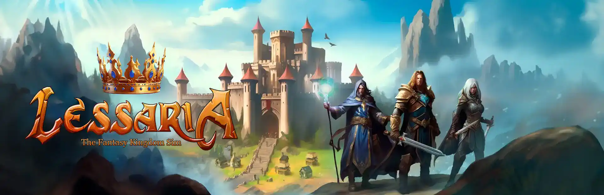 دانلود Lessaria: Fantasy Kingdom Sim برای کامپیوتر | گیمباتو