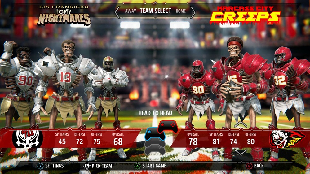 معرفی و بررسی بازی Mutant Football League 2 1 معرفی و بررسی بازی Mutant Football League 2