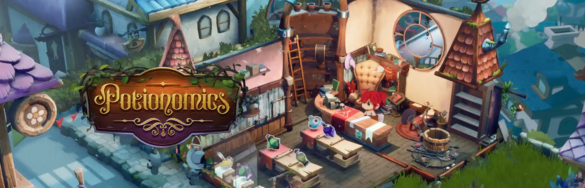 دانلود بازی Potionomics – Deluxe Edition برای کامپیوتر 3 دانلود بازی Potionomics – Deluxe Edition کامپیوتر | گیمباتو