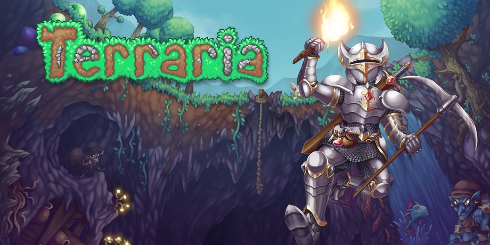 بهترین بازیهای کمحجم برای کامپیوتر 4 Terraria