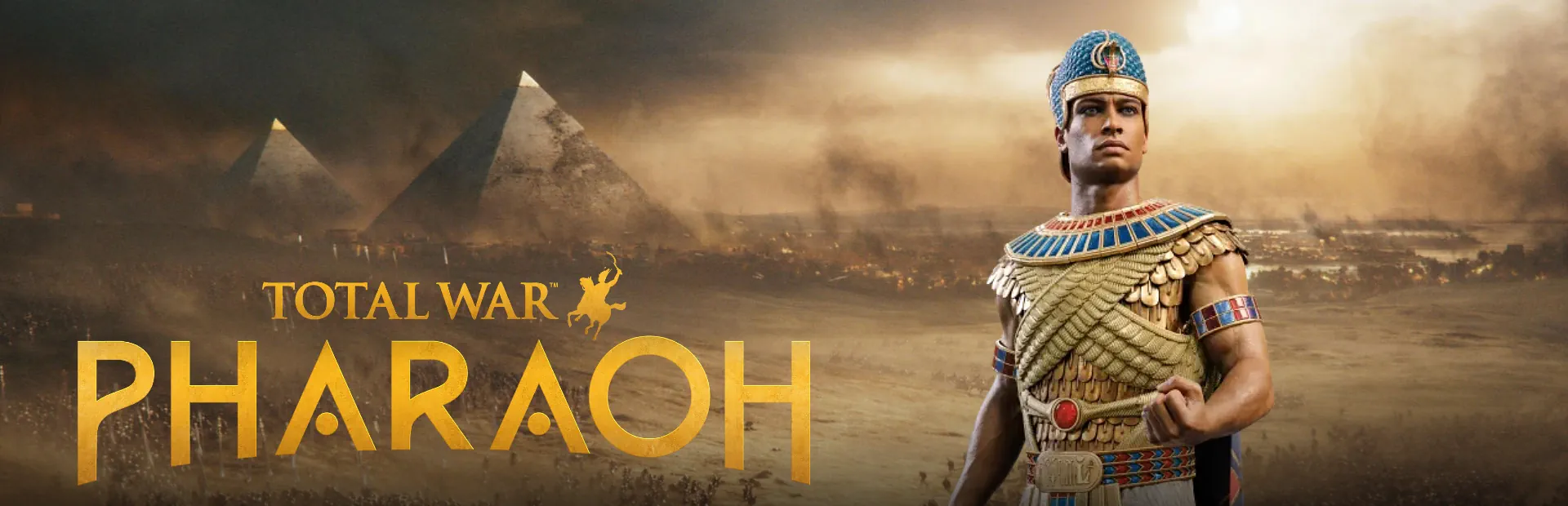 دانلود بازی Total War: PHARAOH برای کامپیوتر 1 Total.War PHARAOH.banner1