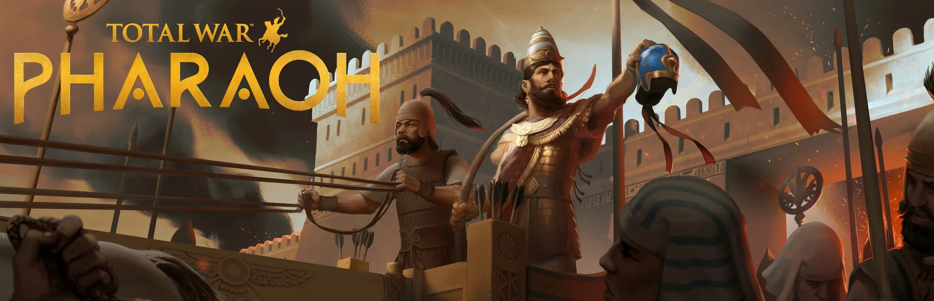 دانلود بازی Total War: PHARAOH برای کامپیوتر 2 Total.War PHARAOH.banner2