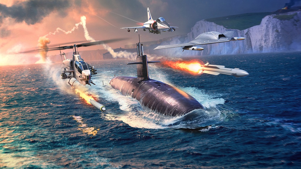 غواصی در اعماق جنگهای مدرن؛ بررسی بازی Modern Naval Warfare 1 غواصی در اعماق جنگهای مدرن؛ بررسی بازی Modern Naval Warfare