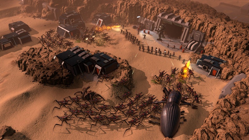 بازی Starship Troopers: Terran Command؛ فرماندهی ارتش انسان‌ها در برابر حشرات فضایی